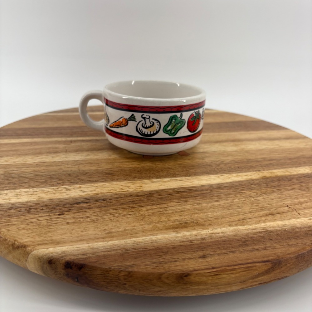 Vintage Houston Harvest Homemade Soup Mug Cup With Vegetable‎ Print
Replacement
